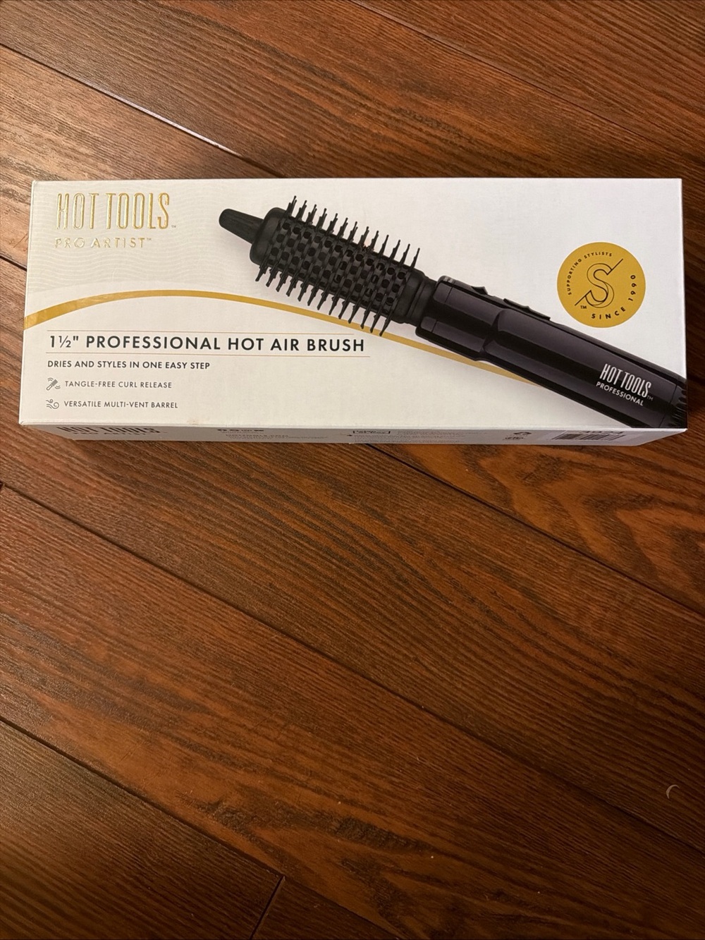 Hot Tools 1.5" Professional Hot Air Brush - Black by Hot Tools